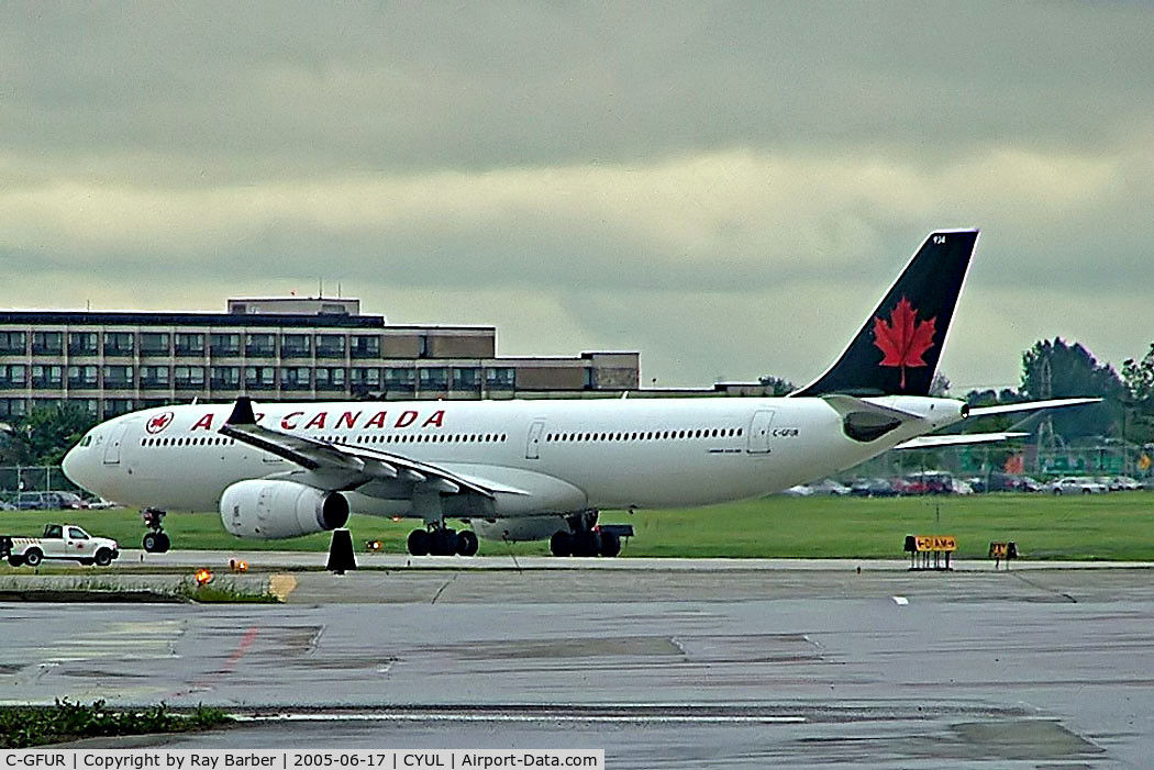 C-GFUR, 2000 Airbus A330-343 C/N 344, Airbus A330-343X [344] (Air Canada) Montreal-Dorval~C 17/06/2005