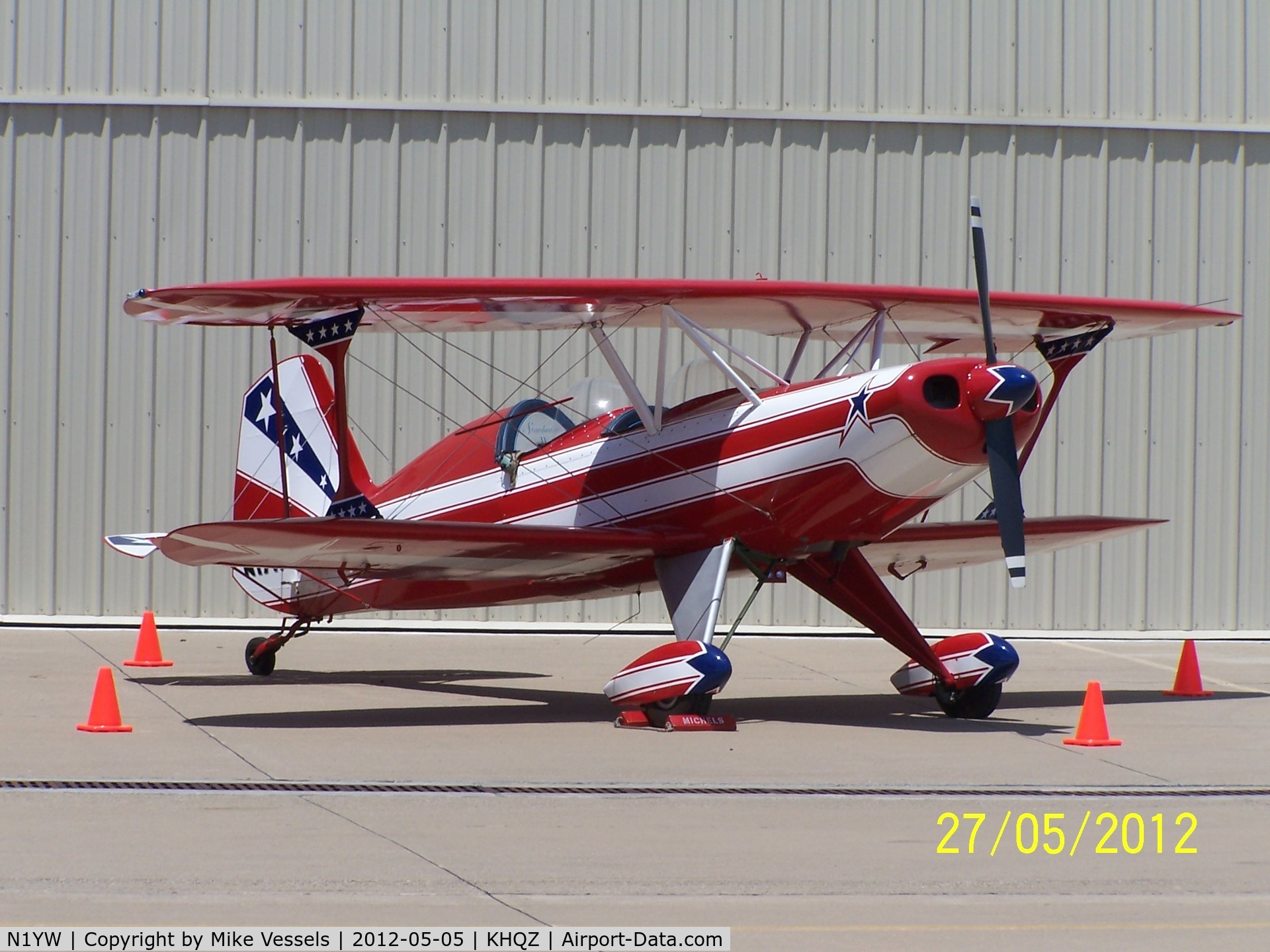 N1YW, 1998 Stolp SA-300 Starduster Too C/N 00197, AirFest 2012, Mesquite Texas [ Dallas ].  N1YW on display.