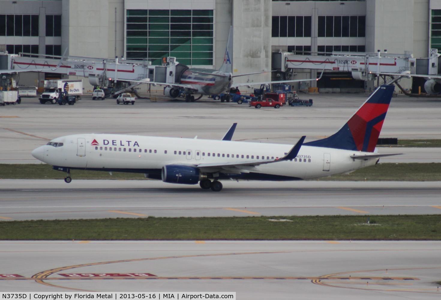 N3735D, 2000 Boeing 737-832 C/N 30381, Delta 737-800