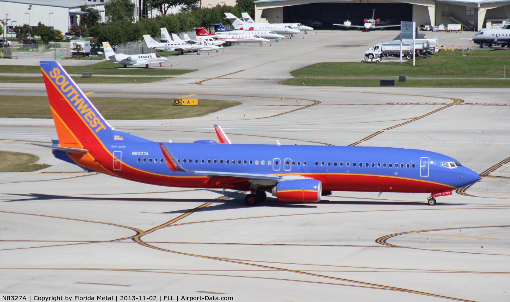 N8327A, 2012 Boeing 737-8H4 C/N 37009, Southwest 737-800