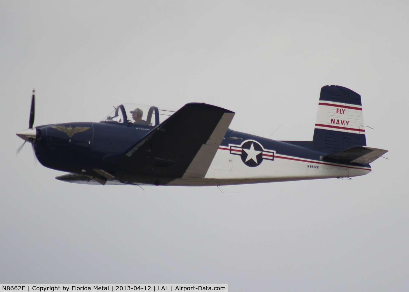 N8662E, 1955 Beech D-45 Mentor C/N BG-33, T-34 at Sun N Fun