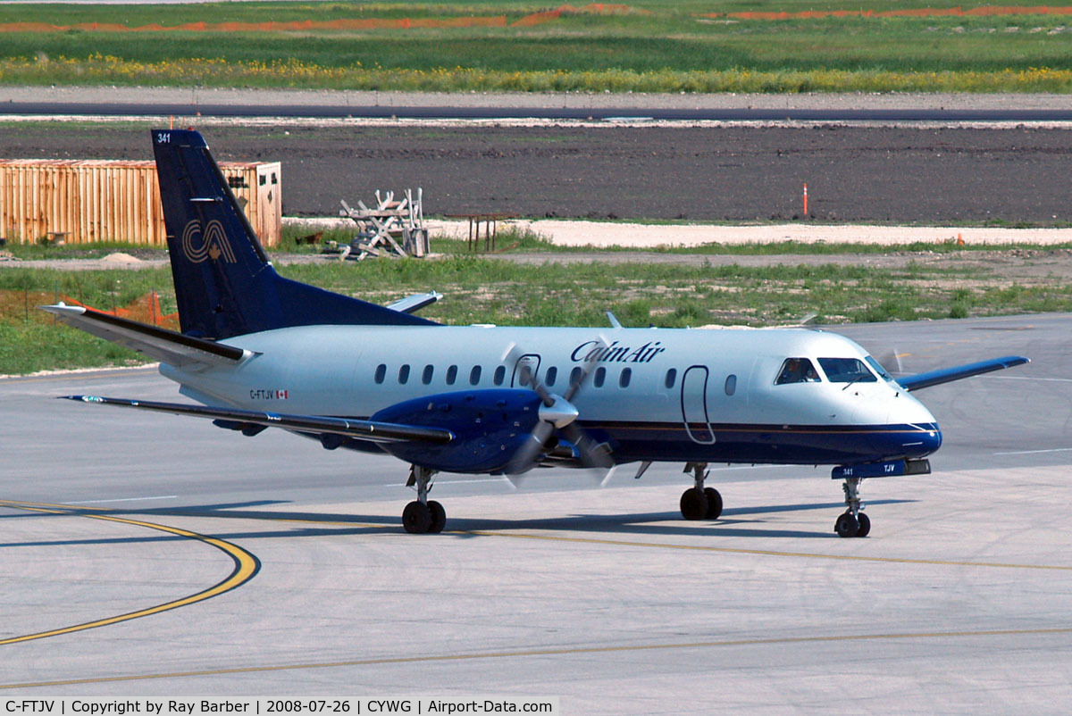 C-FTJV, 1994 Saab 340B C/N 340B-366, SAAB-Scania SF.340B [366] (Calm Air) Winnipeg-International~C 26/07/2008