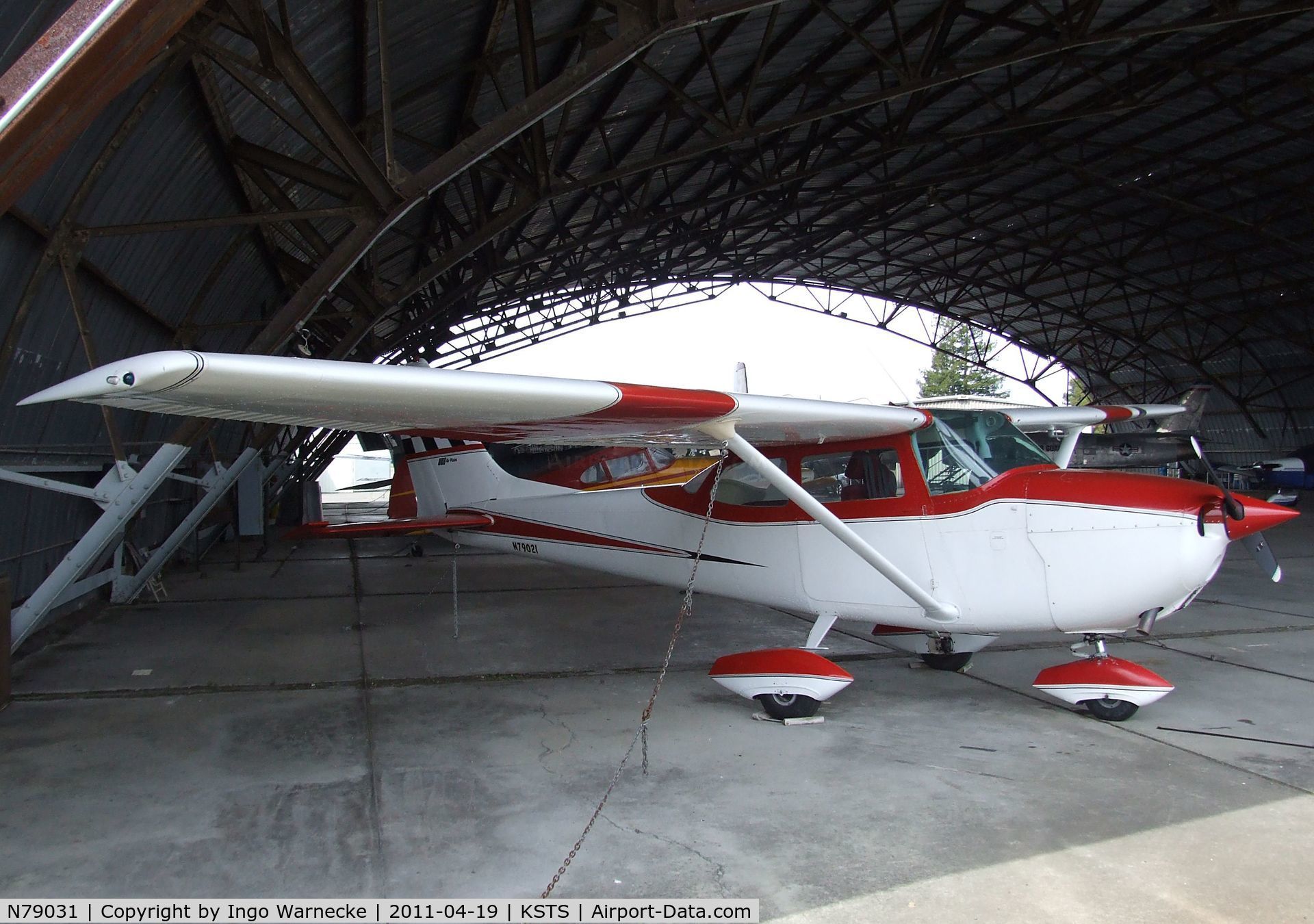 N79031, 1968 Cessna 172K Skyhawk C/N 17257826, Cessna 172K Skyhawk at Charles M. Schulz Sonoma County Airport, Santa Rosa CA