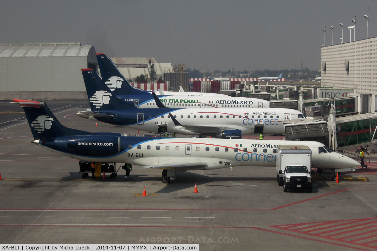 XA-BLI, 2004 Embraer ERJ-145LR (EMB-145LR) C/N 145798, At Mexico City