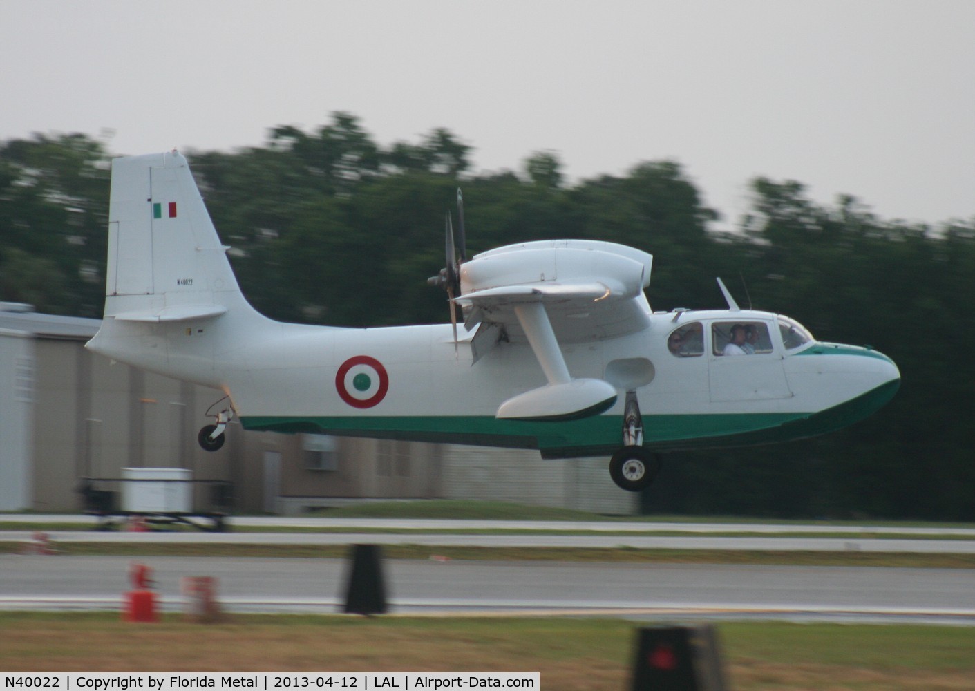 N40022, 1956 Piaggio P.136-L1 C/N 200, Piaggio P.136