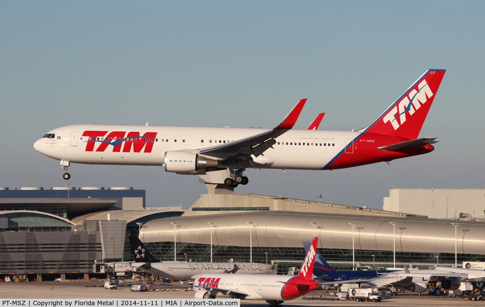 PT-MSZ, 2013 Boeing 767-316/ER C/N 41994, TAM 767-300