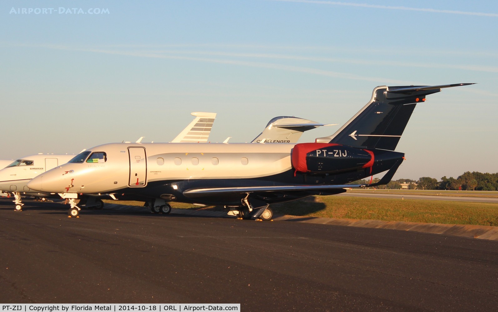 PT-ZIJ, 2014 Embraer EMB-545 Legacy 450 C/N 545000009, The first Legacy 450