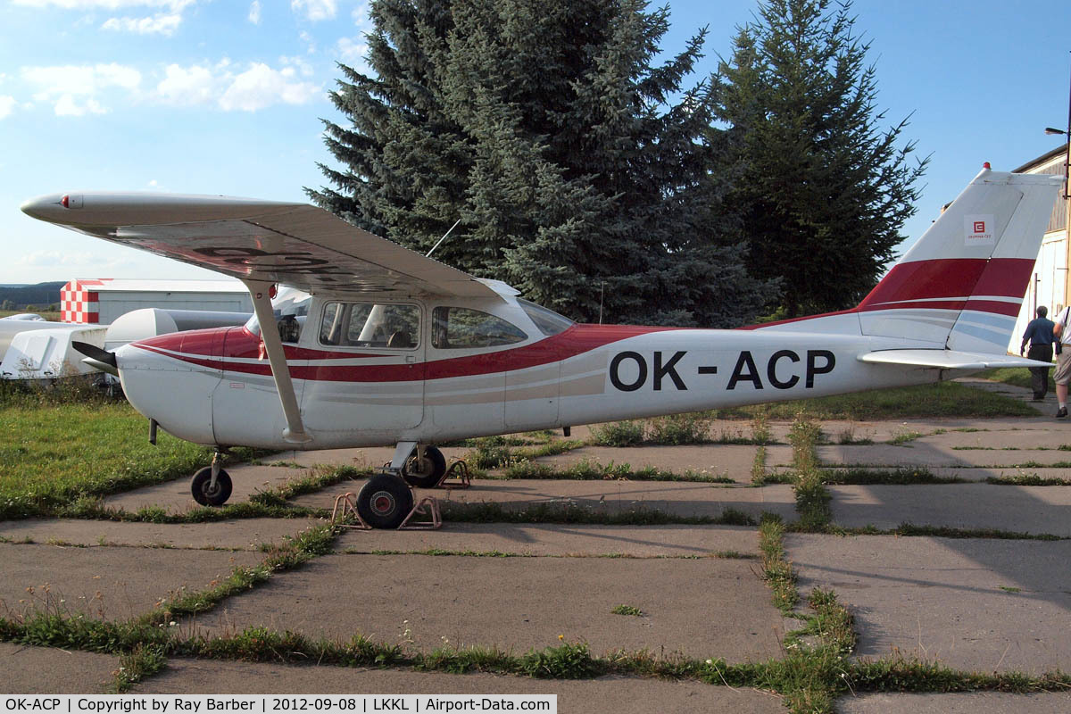 OK-ACP, 1967 Cessna 172H C/N 17256363, Cessna 172H Skyhawk [172-56363] Kladno~OK 08/09/2012. Crashed on 03-01-2014