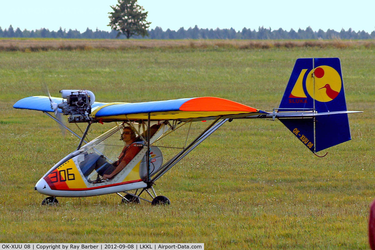 OK-XUU 08, Letov LK-2 Sluka C/N 8192090102, Letov LK-2 Sulka [8192090102] Kladno~OK 08/09/2012