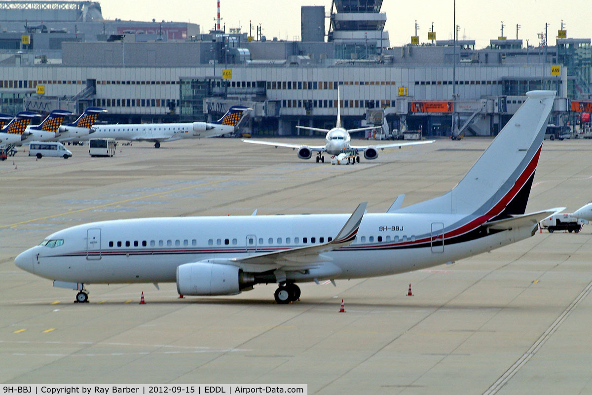 9H-BBJ, 2000 Boeing 737-7BC C/N 30791, Boeing 737-7BC [30791] Dusseldorf~D 15/09/2012