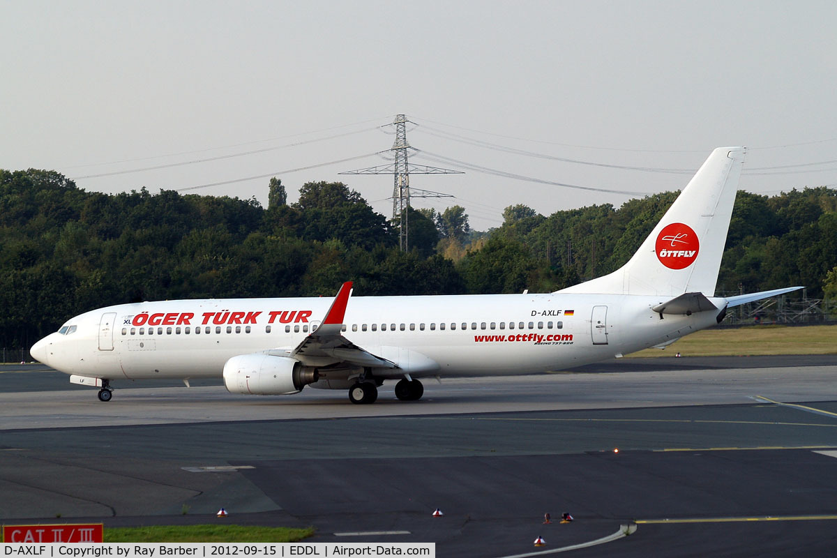 D-AXLF, 1998 Boeing 737-8Q8 C/N 28218, Boeing 737-8Q8 [28218] (Ogur Turk Air) Dusseldorf~D 15/09/2012
