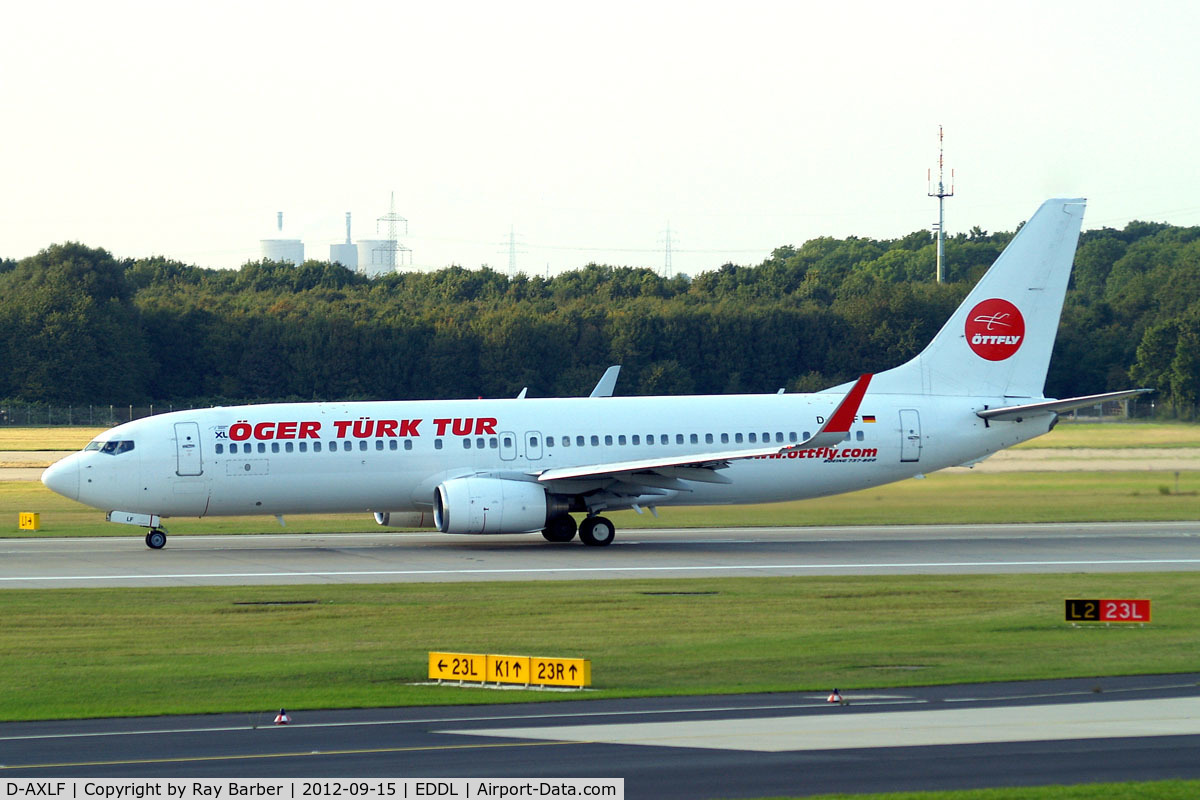 D-AXLF, 1998 Boeing 737-8Q8 C/N 28218, Boeing 737-8Q8 [28218] (Ogur Turk Air) Dusseldorf~D 15/09/2012