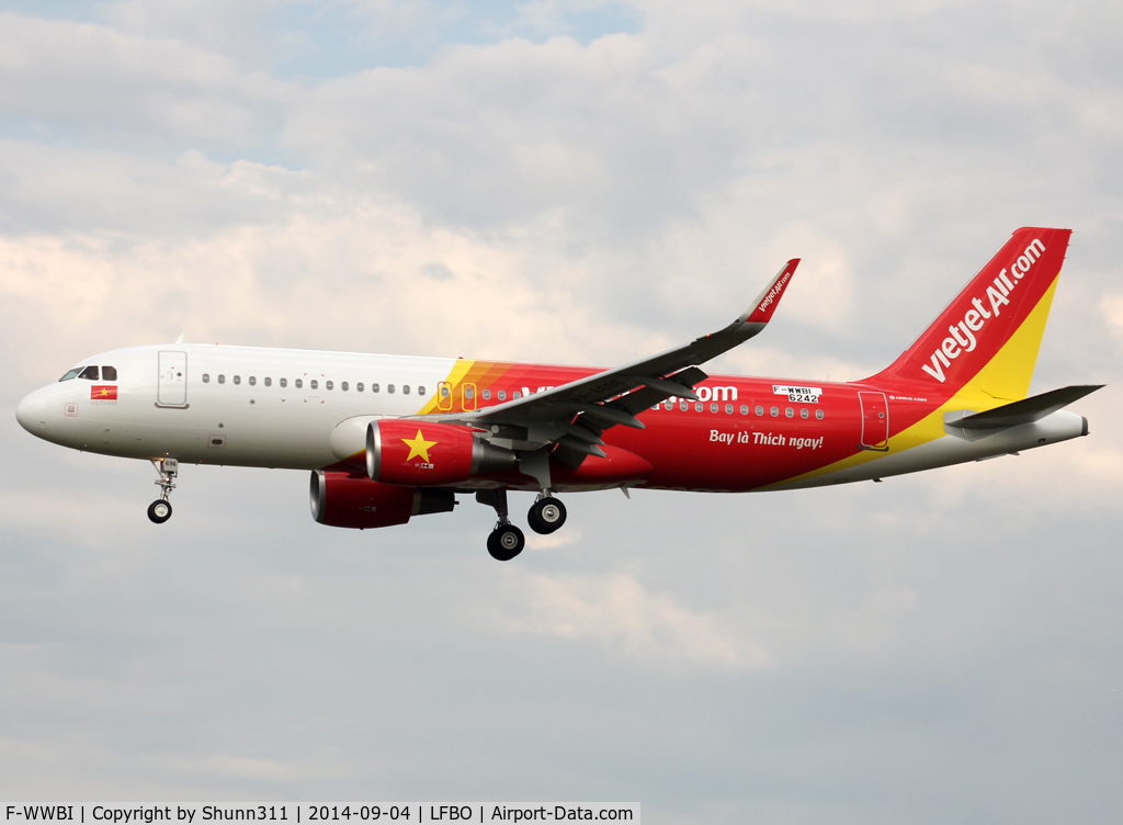 F-WWBI, 2014 Airbus A320-214 C/N 6242, C/n 6242 - To be VN-A696