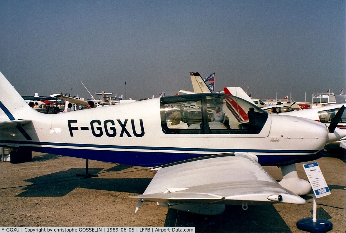 F-GGXU, Robin DR-400-120 C/N 1909, at PARIS AIR SHOW 1989