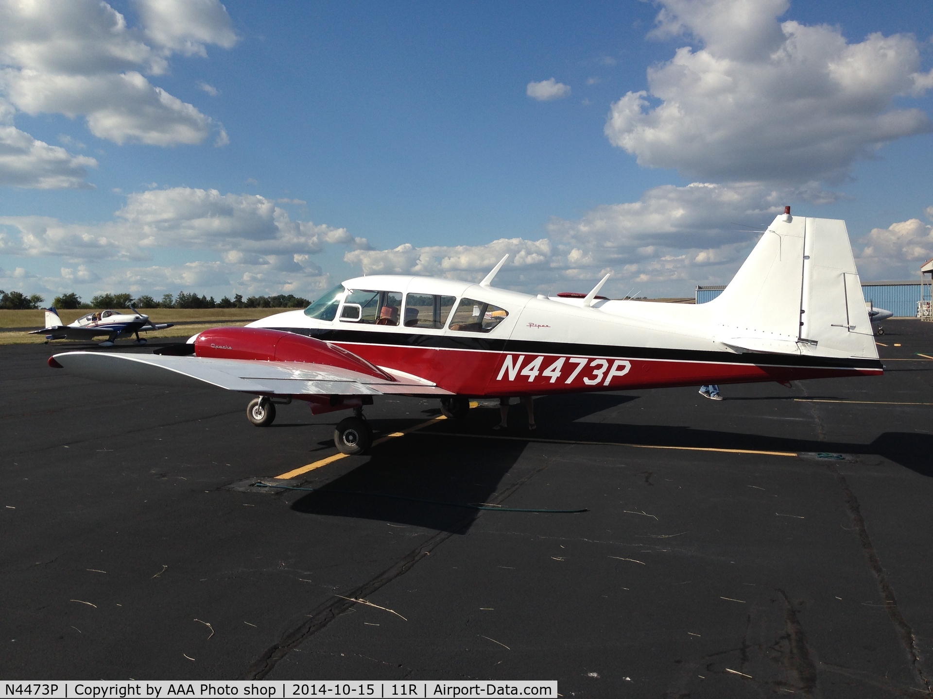 N4473P, 1961 Piper PA-23-160 Apache C/N 23-2018, Flying now !