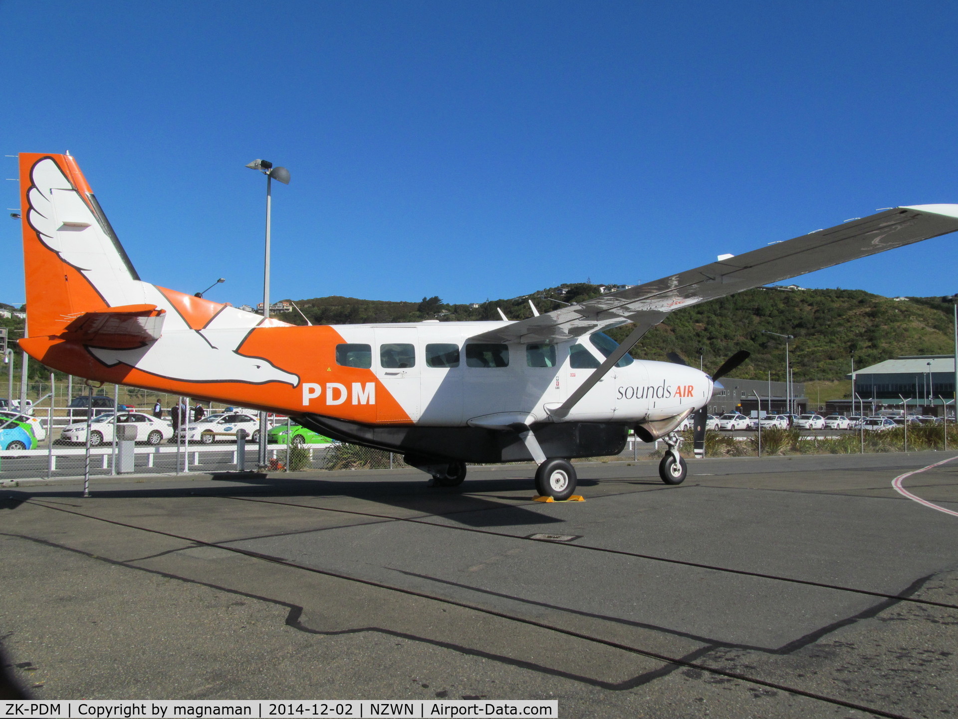 ZK-PDM, Cessna 208 Caravan 1 C/N 20800240, a number of these c208 are based here.