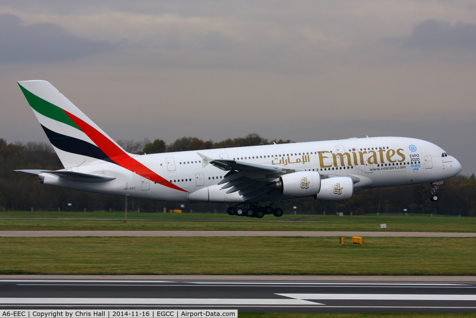 A6-EEC, 2012 Airbus A380-861 C/N 110, Emirates