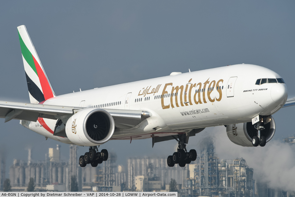 A6-EGN, 2012 Boeing 777-31H/ER C/N 41074, Emirates Boeing 777-300