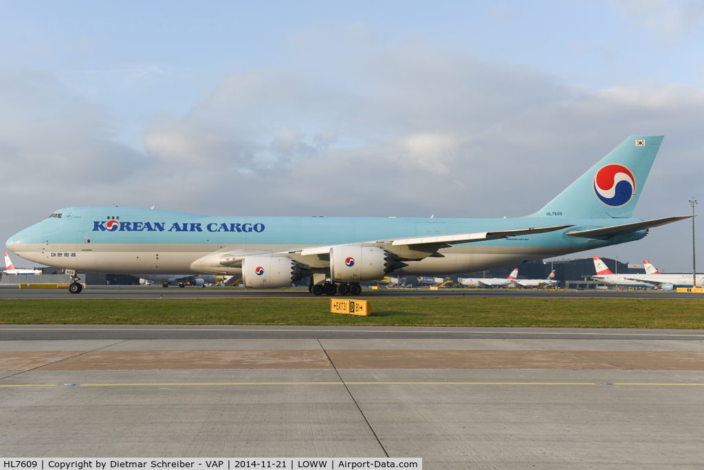 HL7609, 2012 Boeing 747-8HT/F C/N 37132, Korean Boeing 747-8