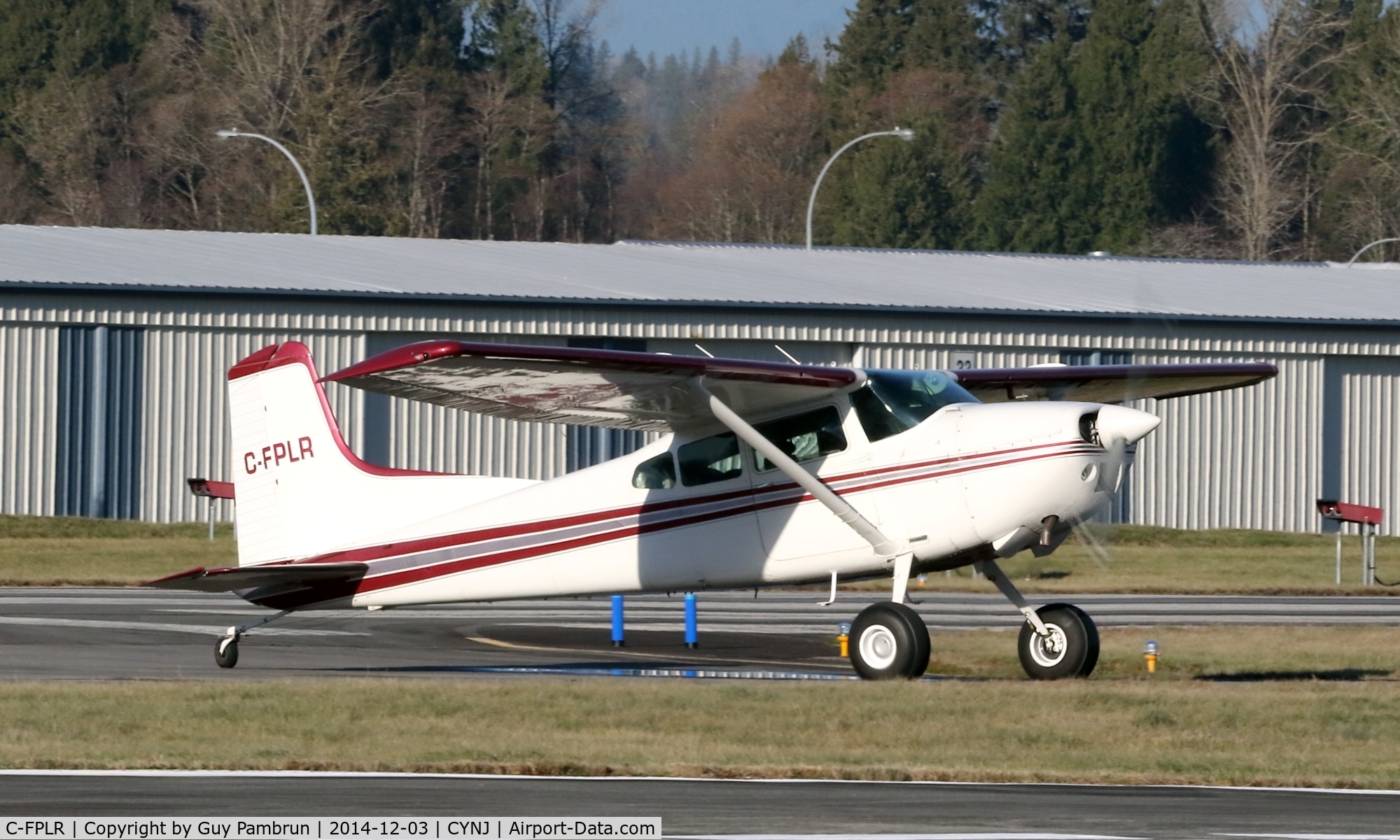 C-FPLR, Cessna 180J C/N 18052549, Going to settle in for the day