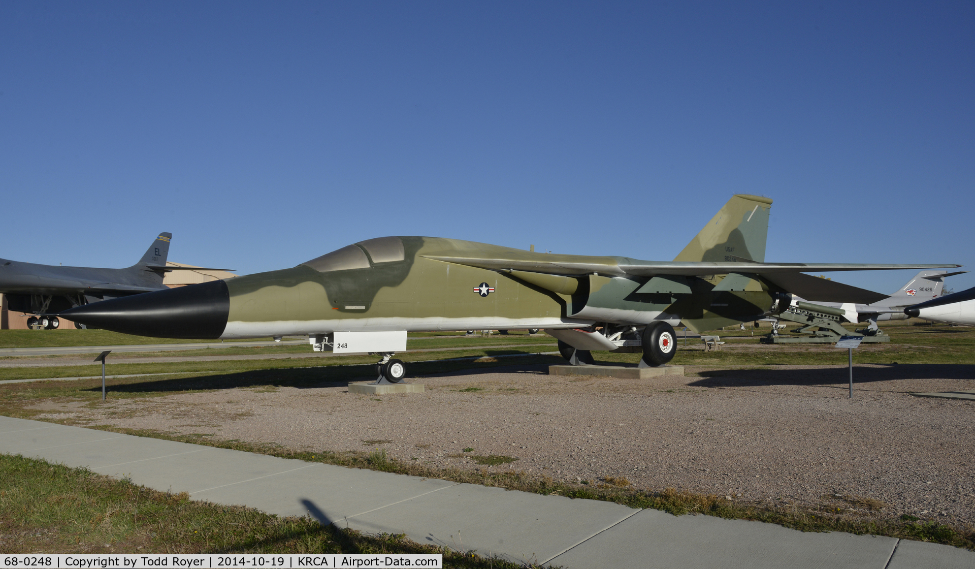 68-0248, 1968 General Dynamics FB-111A Aardvark C/N B1-20, At the South Dakota Air and Space Museum