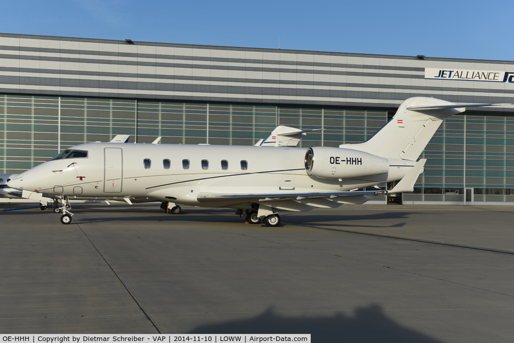 OE-HHH, 2009 Bombardier Challenger 300 (BD-100-1A10) C/N 20314, Bombardie BD100
