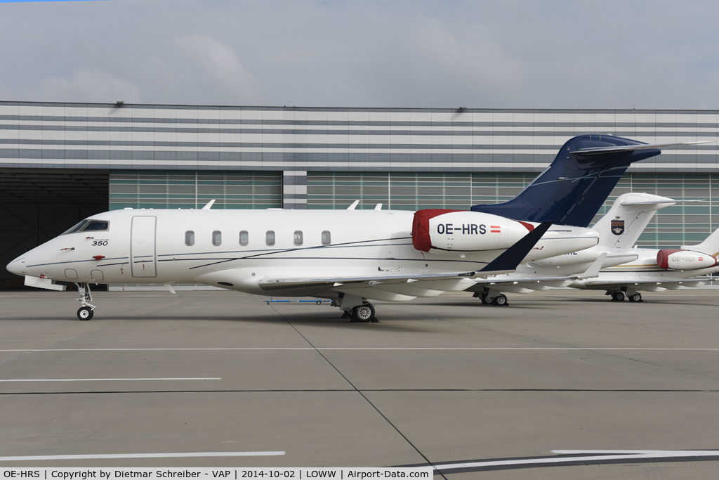 OE-HRS, 2014 Bombardier Challenger 300 (BD-100-1A10) C/N 20504, Bombardier BD100