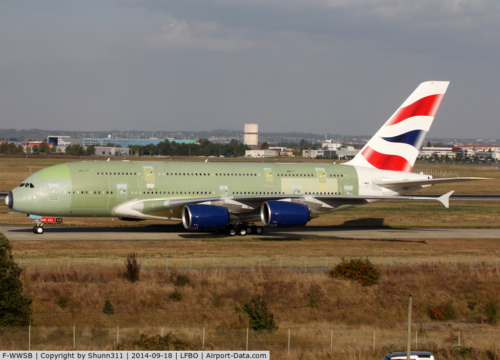 F-WWSB, 2014 Airbus A380-841 C/N 173, C/n 0173 - For British Airways