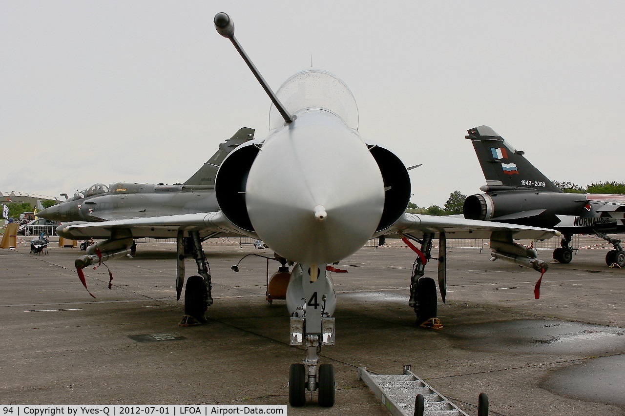 94, Dassault Mirage 2000C C/N 352, Dassault Mirage 2000C (115-KB), Static display, Avord Air Base 702 (LFOA) open day 2012