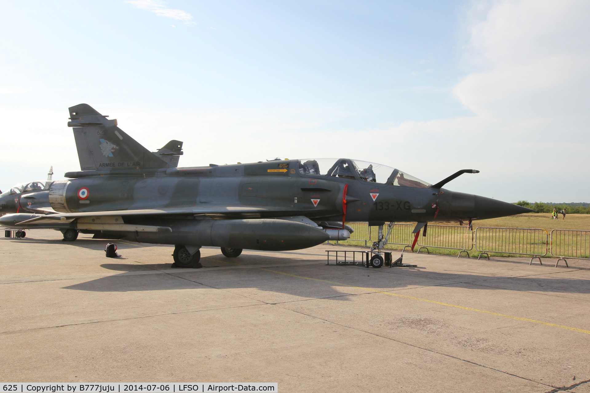 625, Dassault Mirage 2000D C/N 427, at Nancy-Ochey