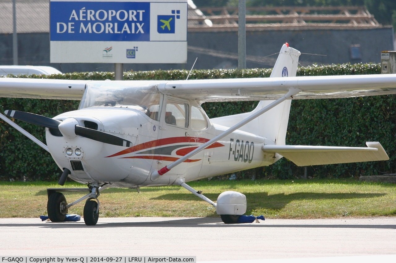 F-GAQO, Reims F172M Skyhawk Skyhawk C/N 1501, Reims F172M Skyhawk, Morlaix-Ploujean Regional Airport (LFRU-MXN)