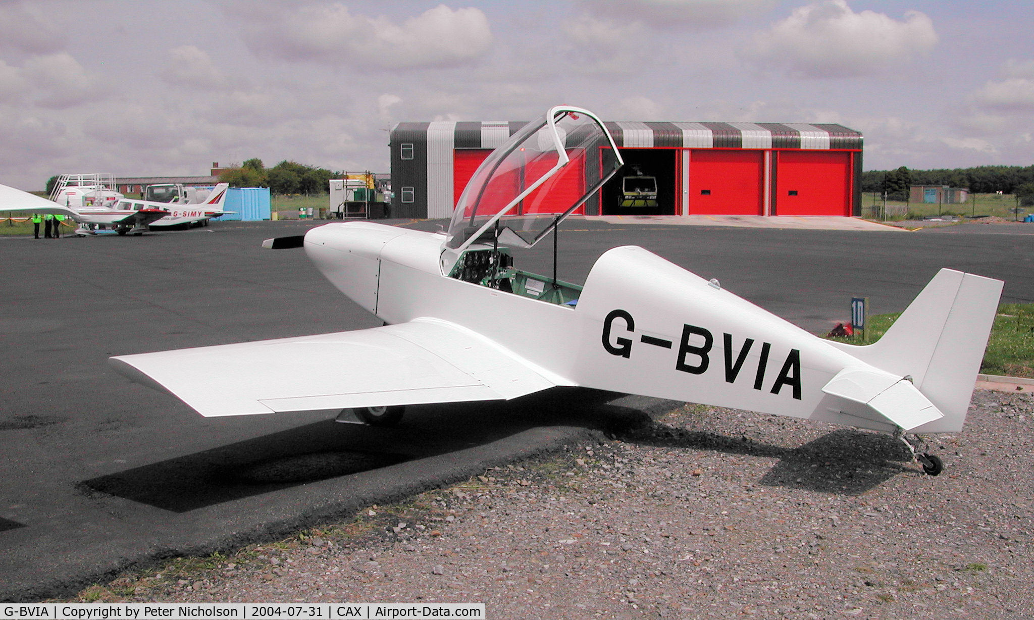 G-BVIA, 2003 Rand KR-2 C/N PFA 129-11004, Rand KR-2 as seen at the 2004 Carlisle Fly-in.