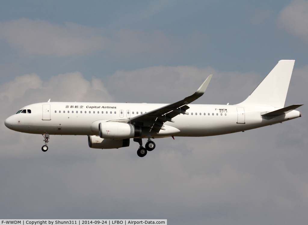 F-WWDM, 2014 Airbus A320-232 C/N 6212, C/n 6212 - To be B-1622