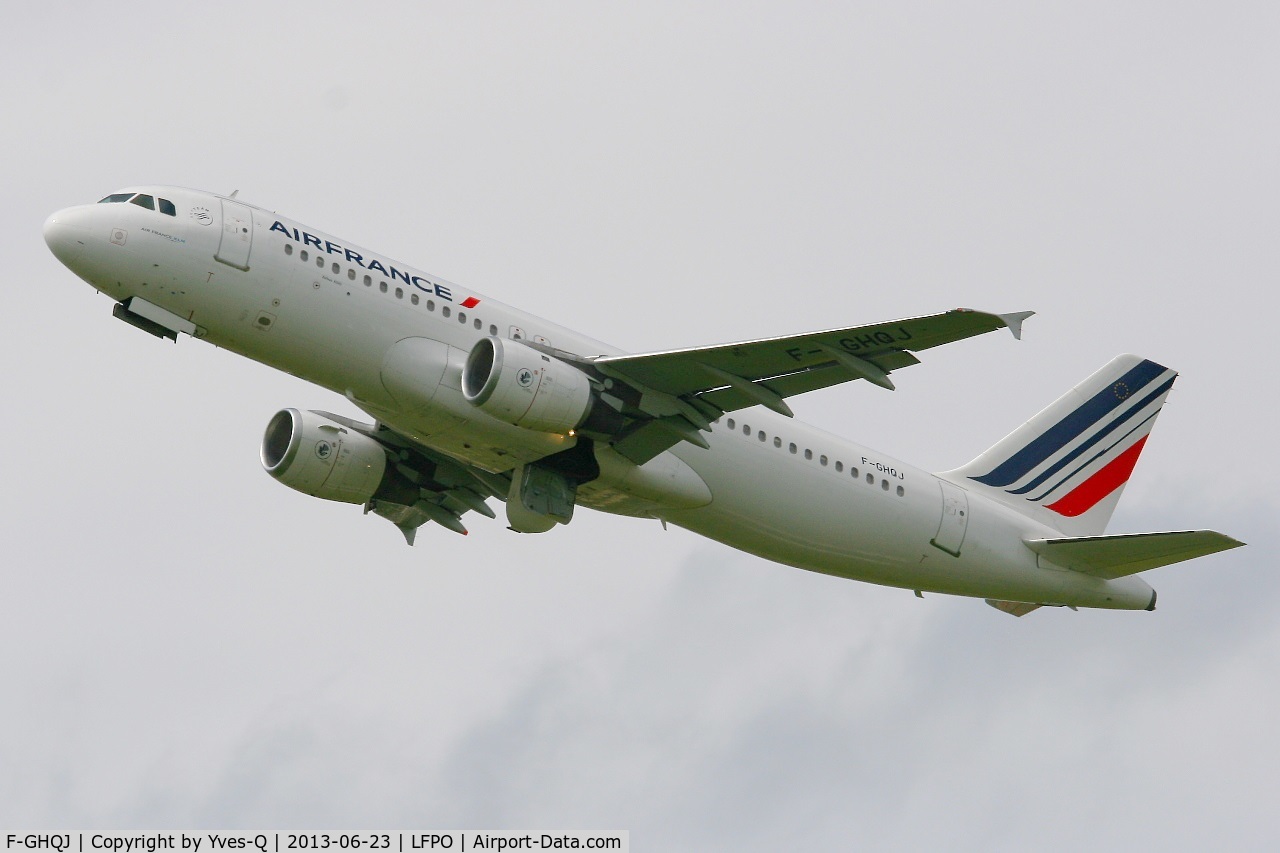 F-GHQJ, 1991 Airbus A320-211 C/N 0214, Airbus A320-211, Take off Rwy 24, Paris-Orly Airport (LFPO-ORY)