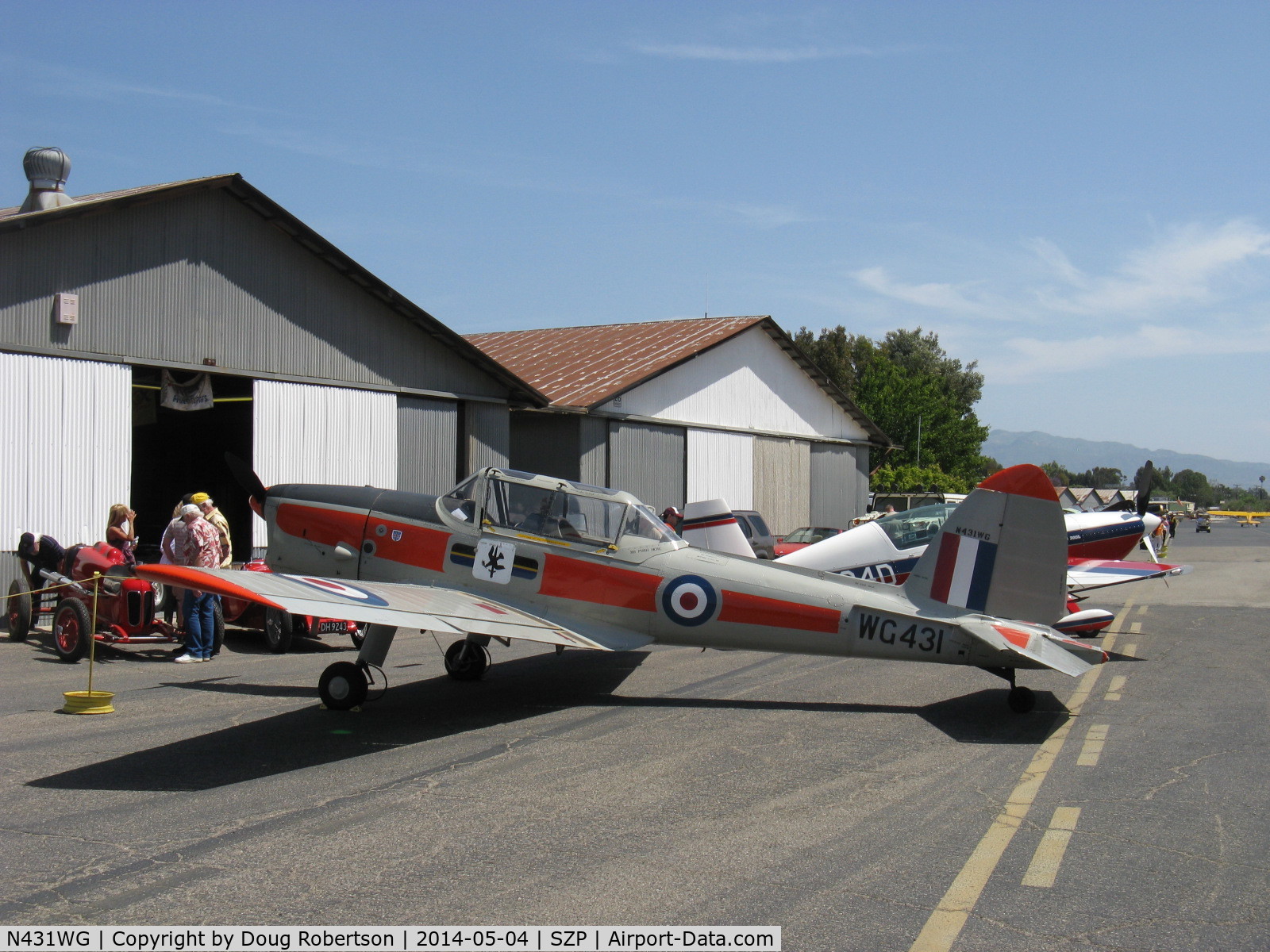 N431WG, 1951 De Havilland DHC-1 Chipmunk 22 C/N C1/0505, 1951 DeHavilland DHC-1 Ser.22 CHIPMUNK, DeHavilland Gypsy Major-8 145 Hp