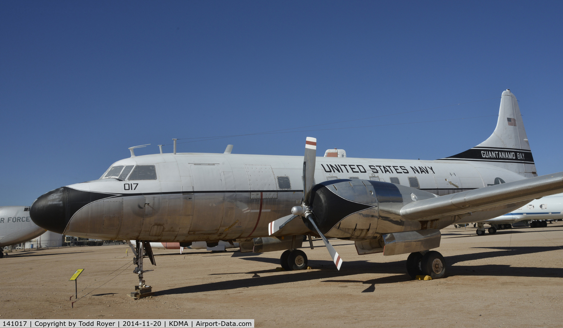 141017, 1956 Convair C-131F (R4Y-1) Samaritan C/N 300, On display at Pima Air and Space Museum