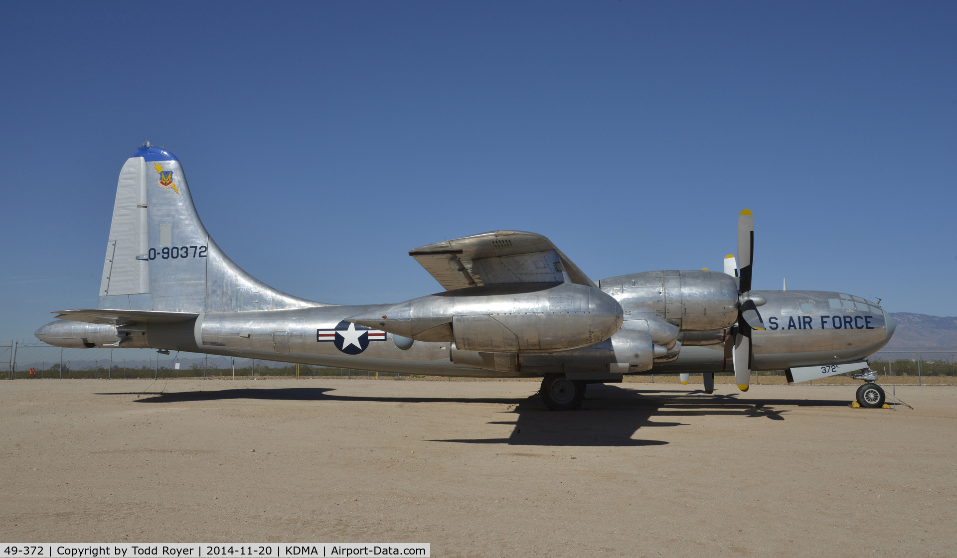 49-372, 1949 Boeing B-50D-125-BO Superfortress C/N 16148, On Display at the Pima Air and Space Museum