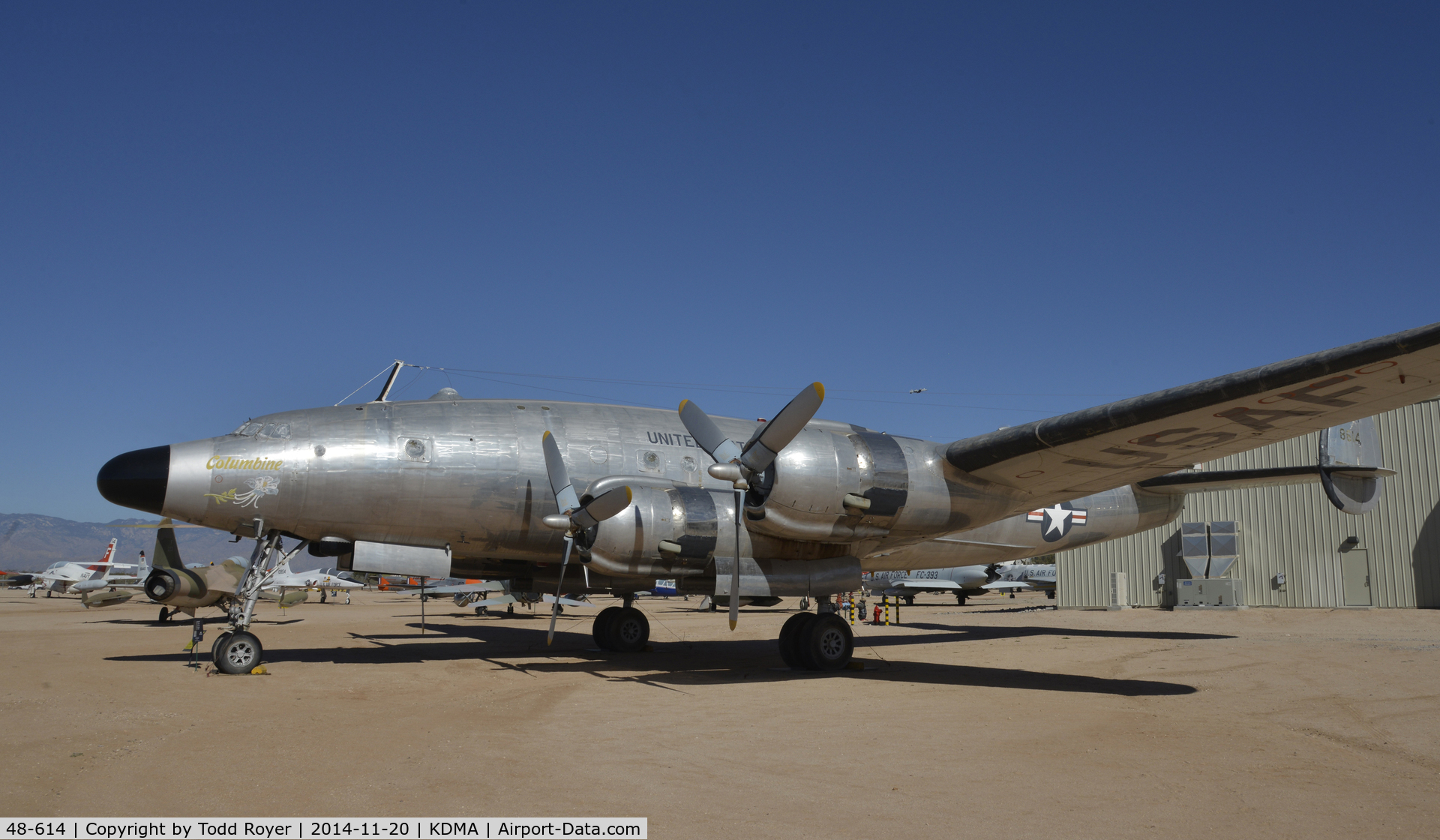 48-614, 1948 Lockheed VC-121A Constellation C/N 749-2606, On display at the Pima Air and Space Museum