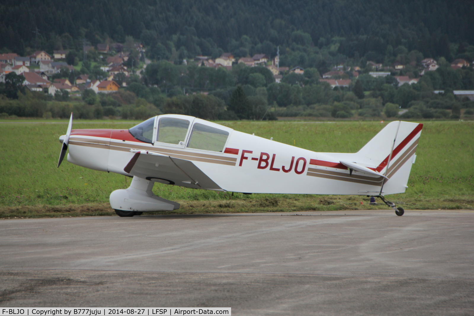 F-BLJO, SAN Jodel DR-1050M Excellence C/N 475, at Pontarlier