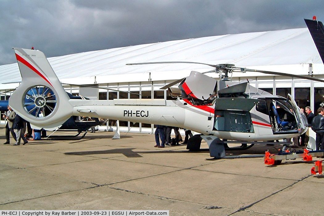 PH-ECJ, 2002 Eurocopter EC-130B-4 (AS-350B-4) C/N 3604, Eurocopter EC.130B4 [3604] Duxford~G 23/09/2003