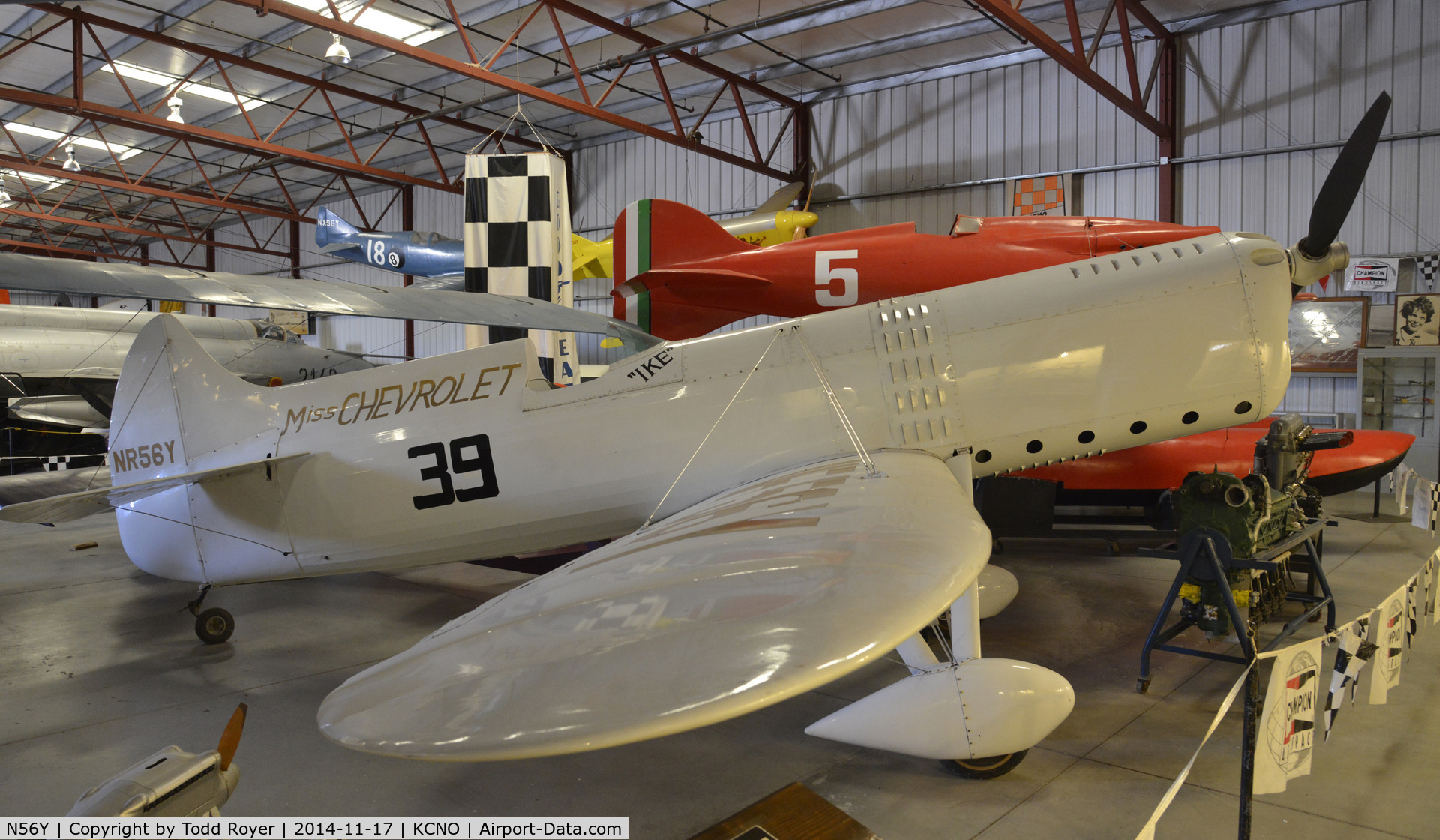 N56Y, 1957 Bensen B-1 C/N 1, On display at the Planes of Fame Chino location