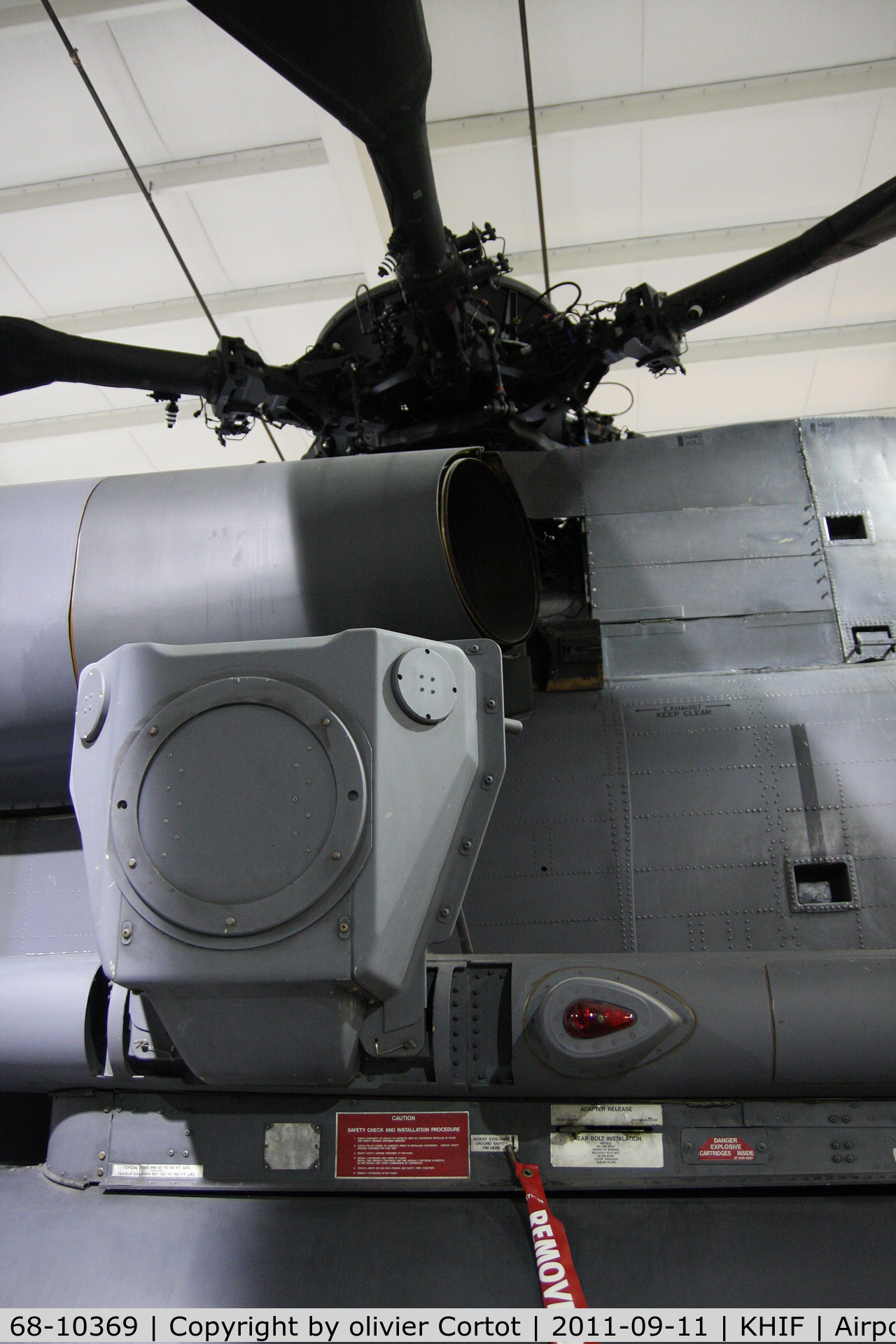 68-10369, 1968 Sikorsky MH-53M Pave Low IV C/N 65-199, detail view