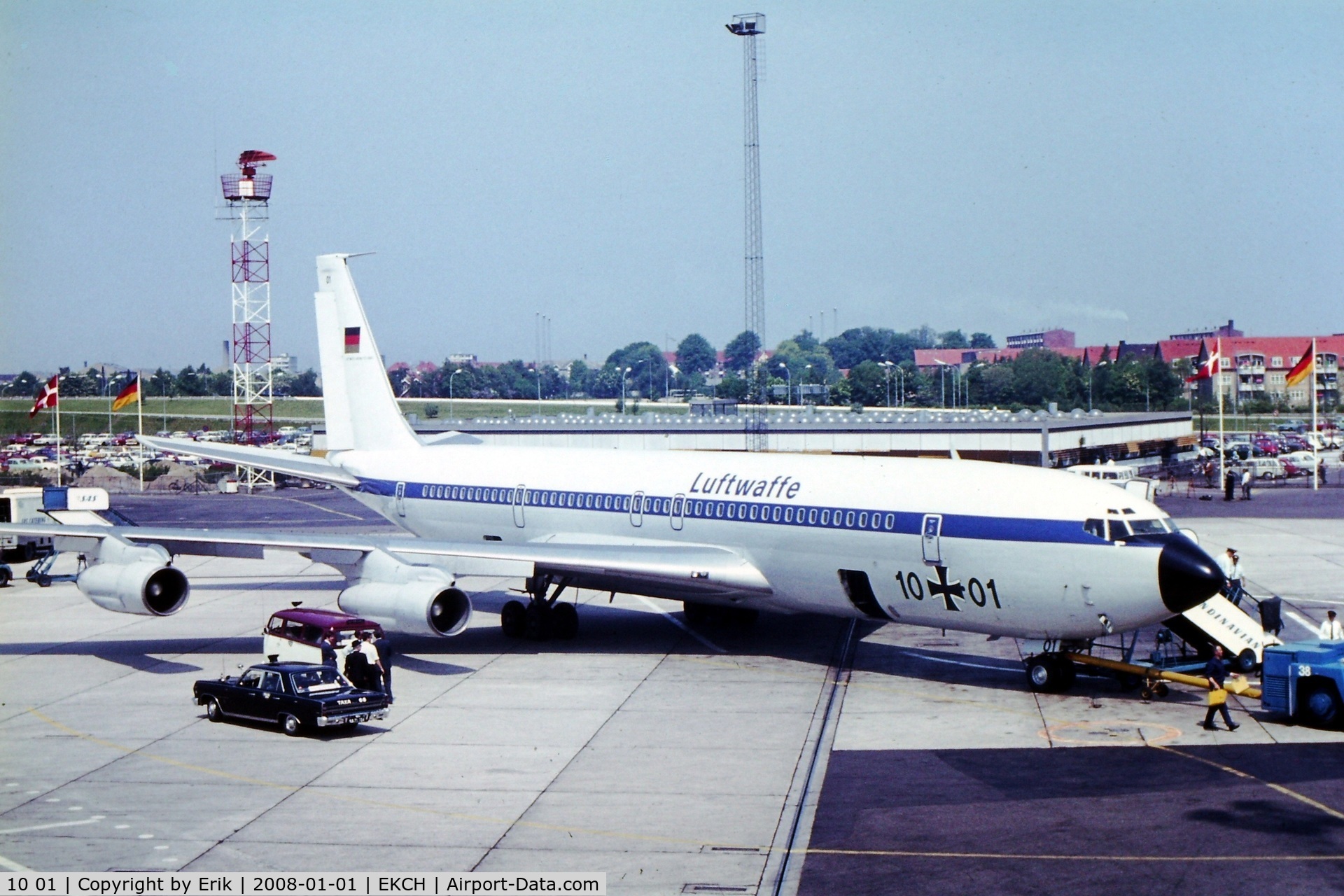10 01, 1968 Boeing 707-307C C/N 19997, 10-01 in CPH