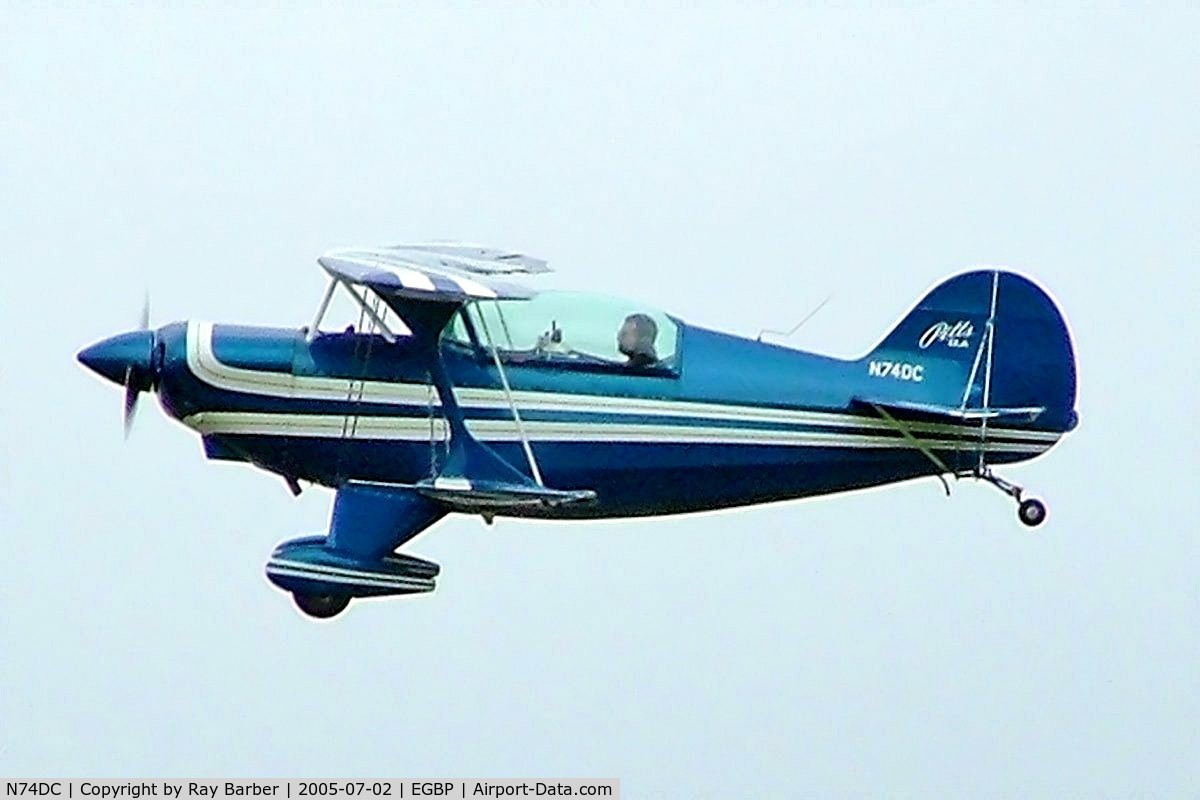 N74DC, 1980 Aerotek Pitts S-2A Special C/N 2228, Aerotek S-2A Special [2228] Kemble~G 02/07/2005