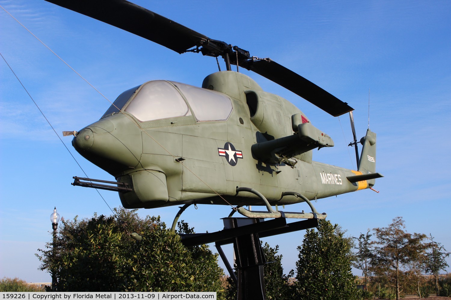 159226, Bell AH-1J Sea Cobra C/N 26066, AH-1J Sea Cobra in Dothan AL