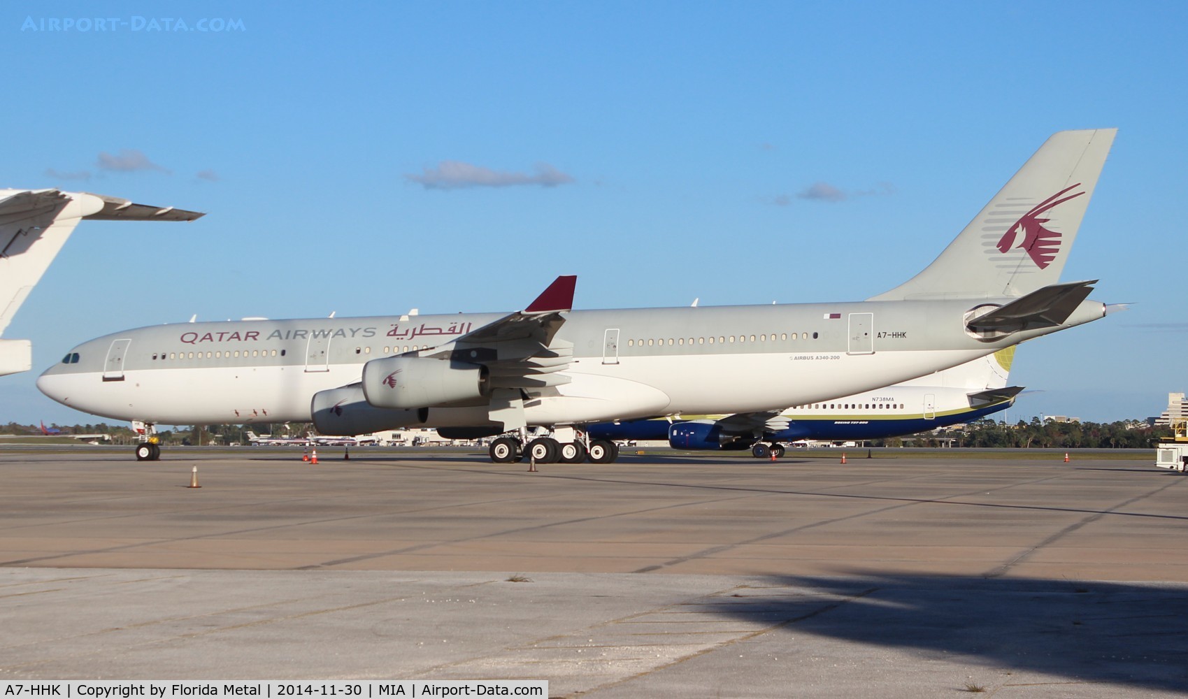 A7-HHK, 1993 Airbus A340-211 C/N 026, Qatar A340-200