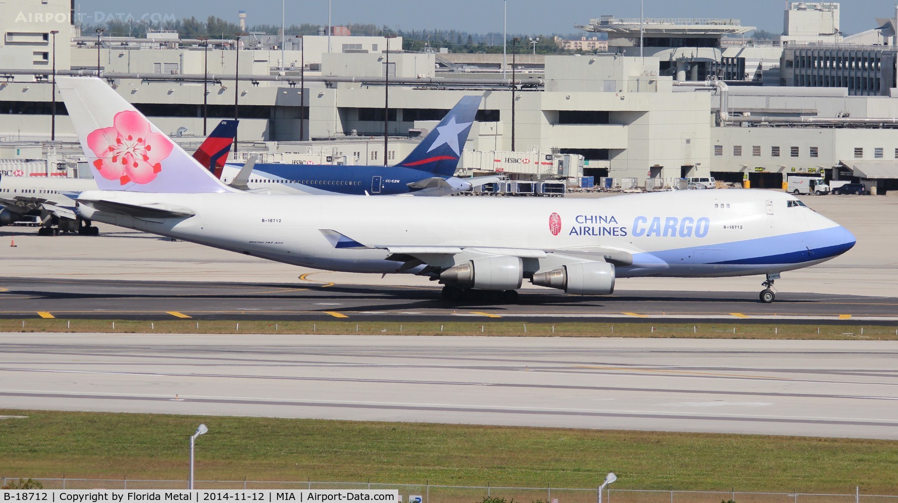 B-18712, 2003 Boeing 747-409F/SCD C/N 33729, China Airlines Cargo 747-400