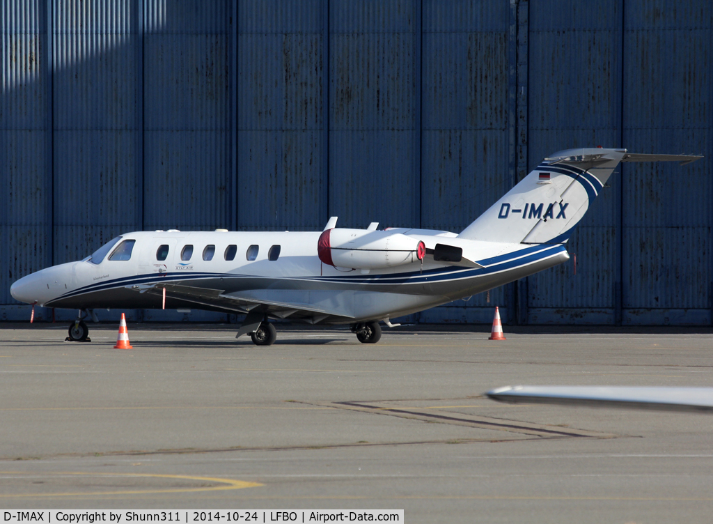 D-IMAX, 2004 Cessna 525A CitationJet CJ2 C/N 525A-0195, Parked at the General Aviation area...