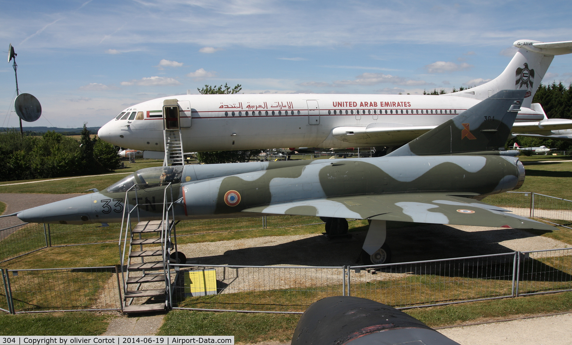 304, Dassault Mirage IIIR C/N 304, Hemmerskeil museum