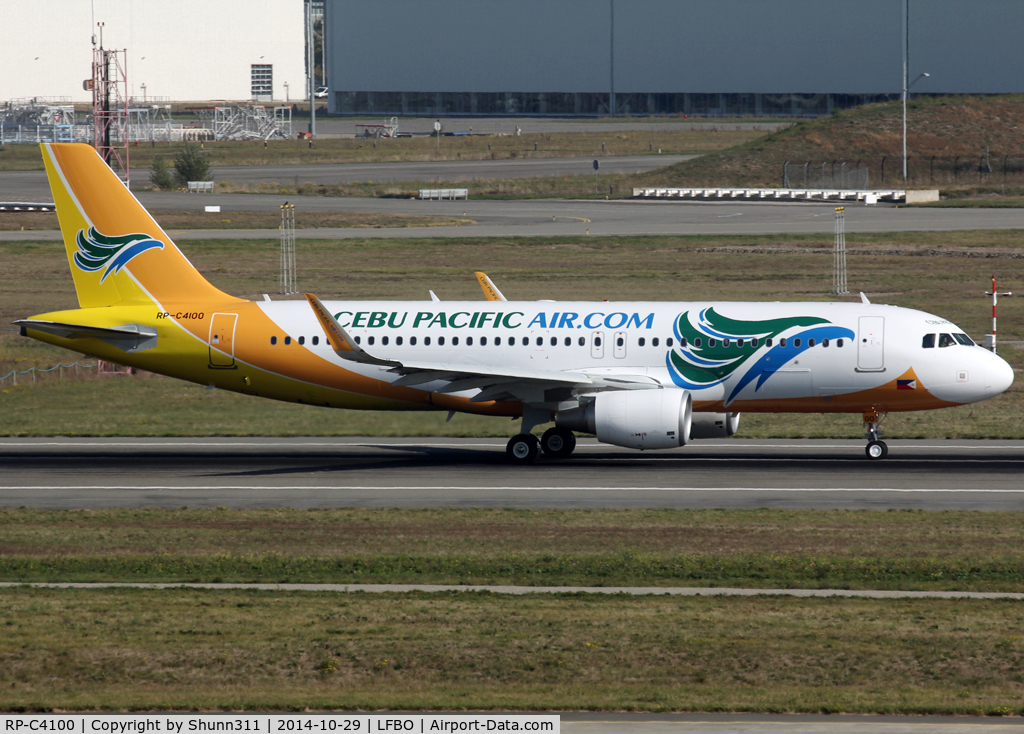 RP-C4100, 2014 Airbus A320-214 C/N 6317, Delivery day...